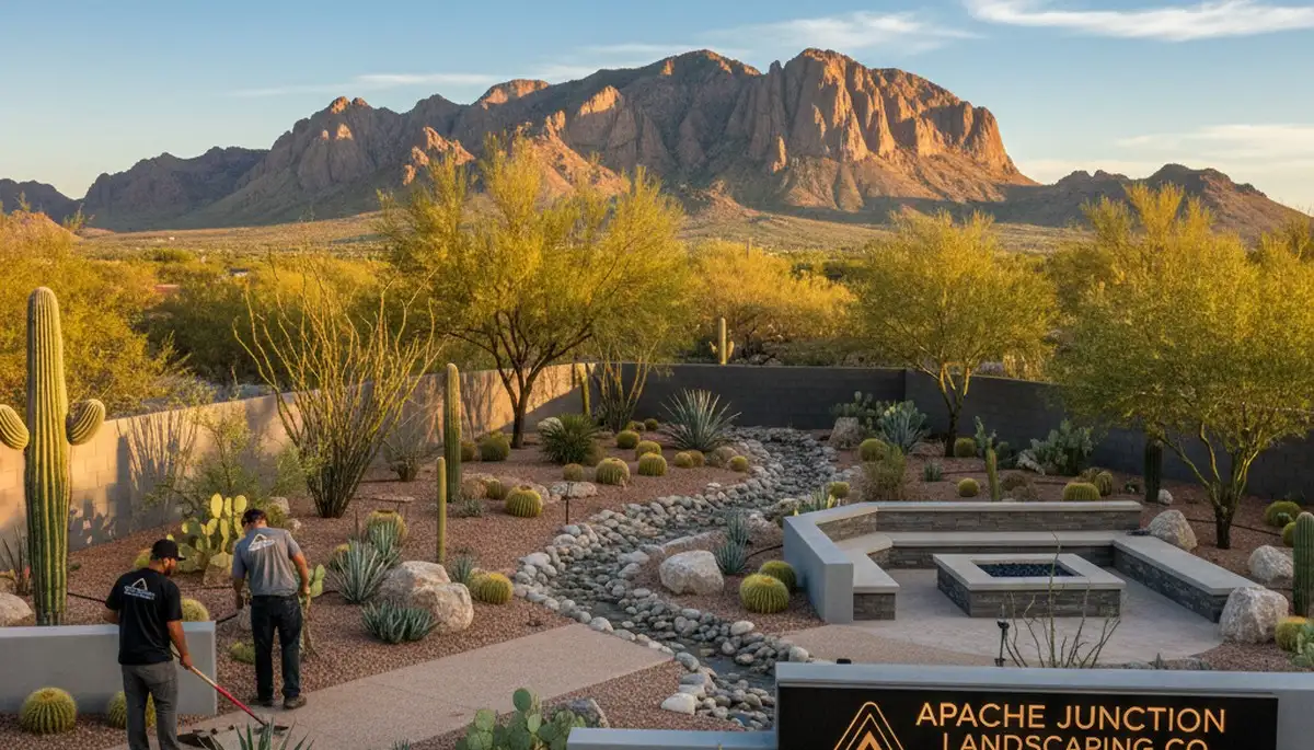 Professional landscaping services in Chandler AZ transforming residential yards and outdoor spaces