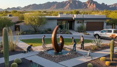 Professional landscaping services in Chandler AZ by expert local landscapers
