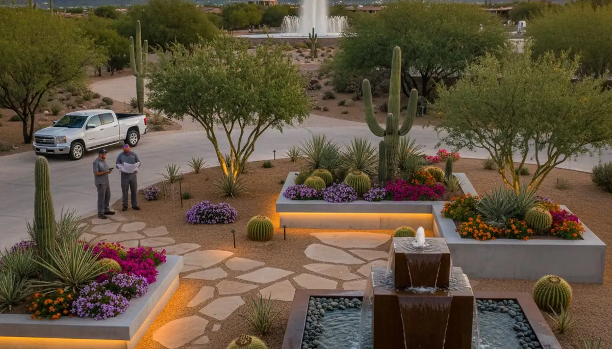 Professional landscaping services and garden design by expert landscapers in Chandler, AZ