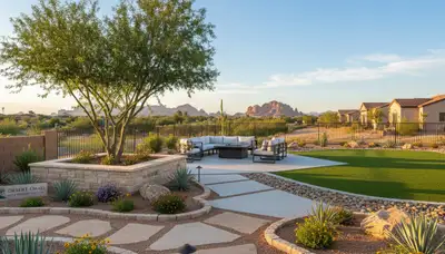 Professional landscaping services in Chandler AZ transforming residential outdoor spaces