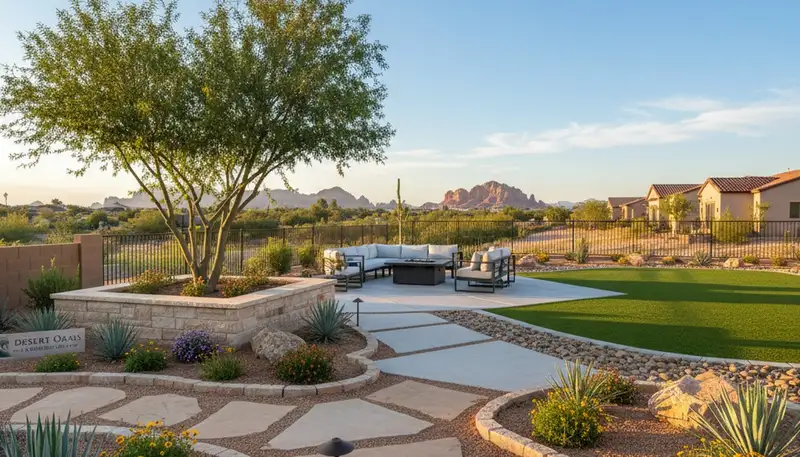Professional landscaping services in Chandler AZ transforming residential outdoor spaces