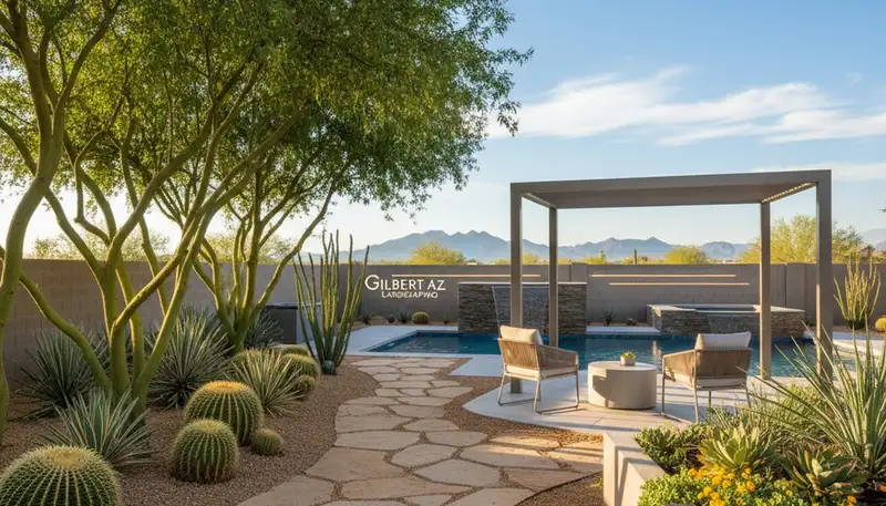 Professional landscaping services and lawn care design in Chandler, AZ