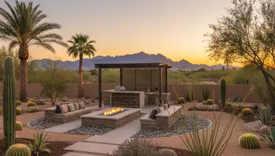 Professional landscaping services in Chandler AZ creating vibrant residential outdoor spaces