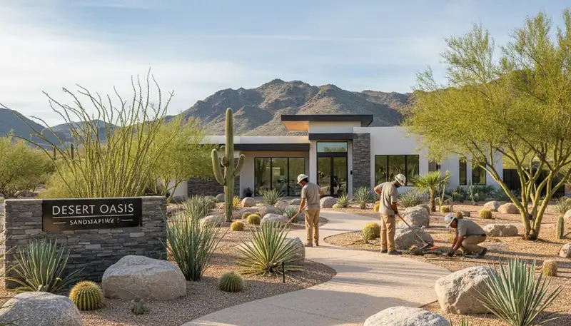 Professional landscaping services and lawn care by expert landscapers in Chandler, AZ
