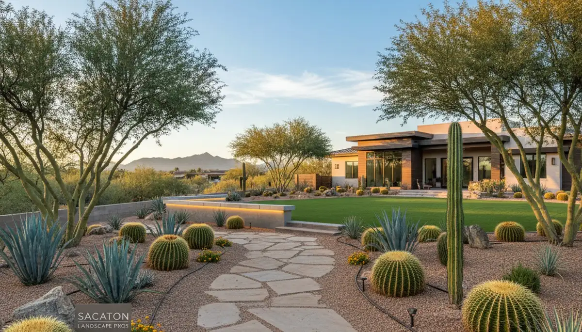 Professional landscaping services in Chandler, AZ enhancing outdoor spaces and curb appeal