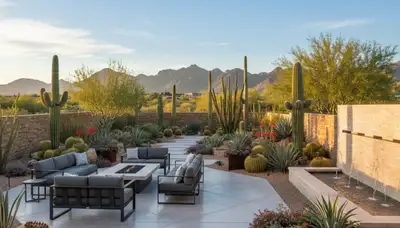 Professional landscaping services in Chandler AZ creating lush, well-designed outdoor spaces